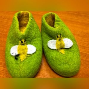 Fair Trade Felt Slippers